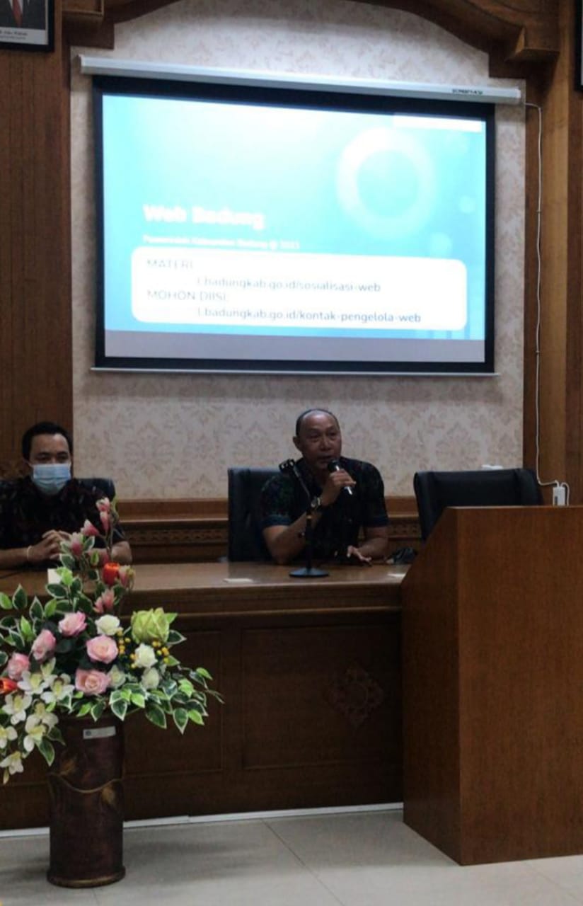 Pelatihan dan Sosialisasi Website Pemerintah Kabupaten Badung